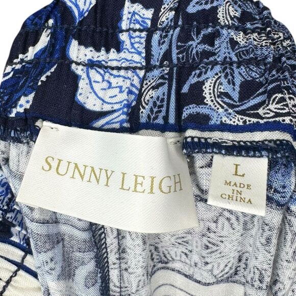 |EUC| SUNNY LEIGH Boho Linen Blend Pants - Picture 5 of 6
